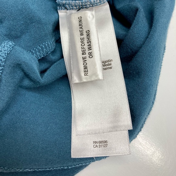 Womens DKNY Sport Blue Tunic Tank Top size Small - Picture 5 of 6